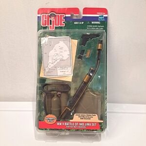 GI Joe WWII Battle of Iwo Jima Set Top Secret Orders 2000 by hasbro